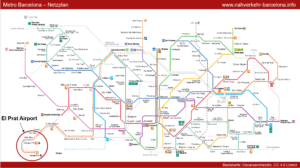 Metro Linien Plan Karte 2021