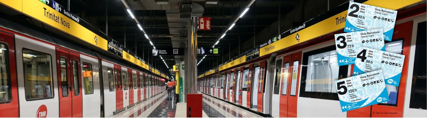 Hola Barcelona Travel Card Ticket Metro